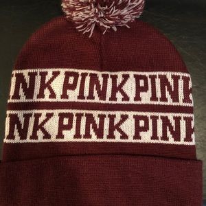 Pink beanie